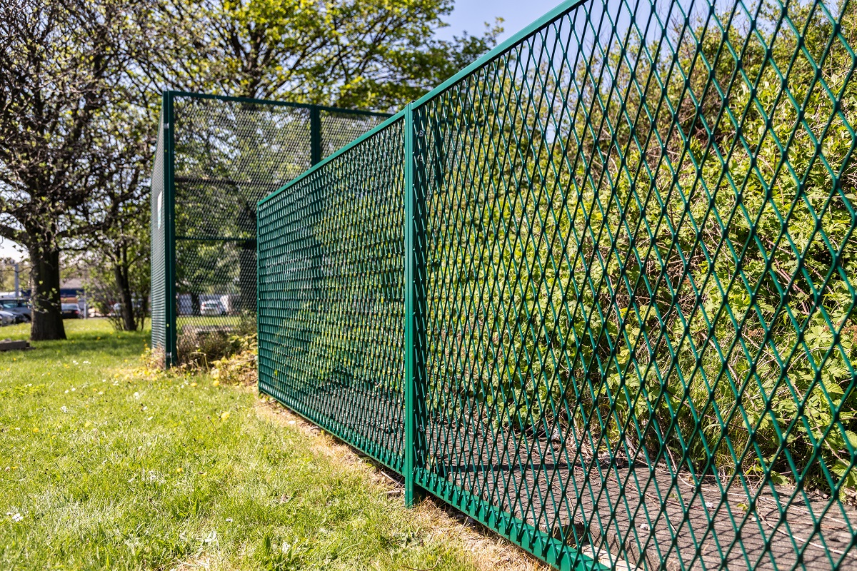 Boundary fencing | Metal mesh panels | demarcation options